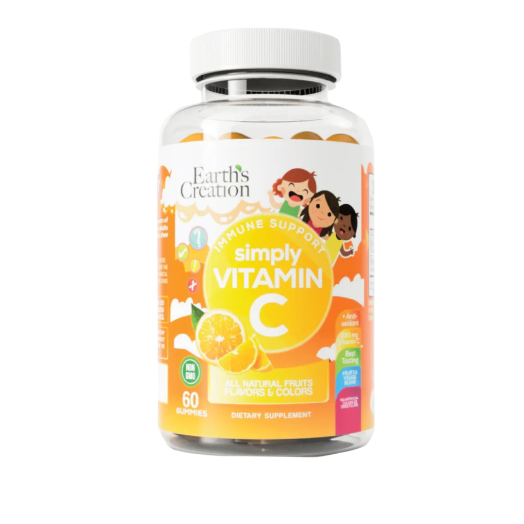 VITAMINA C KIDS GUMMY 60 CAPSULAS EARTS CREATION